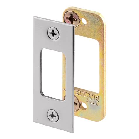 adjustable deadbolt strike plate